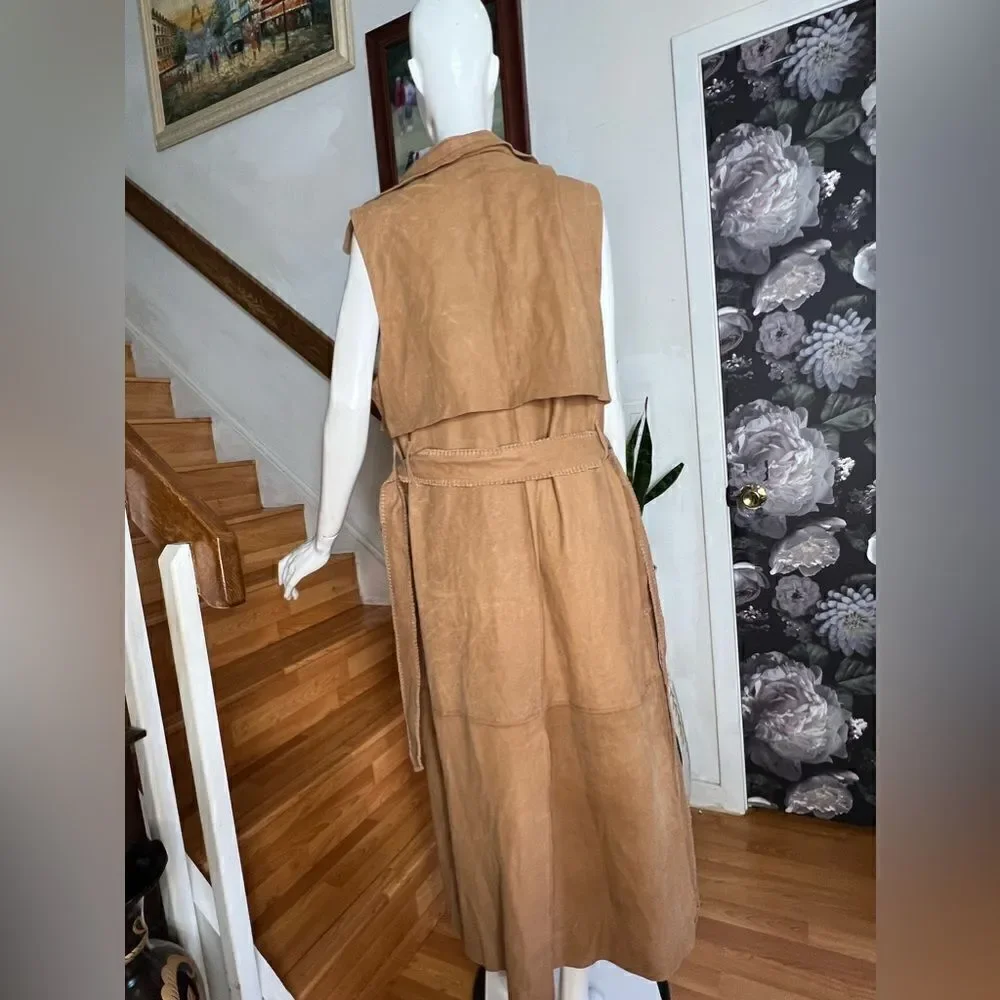 New Free People Marseille Leather Vest